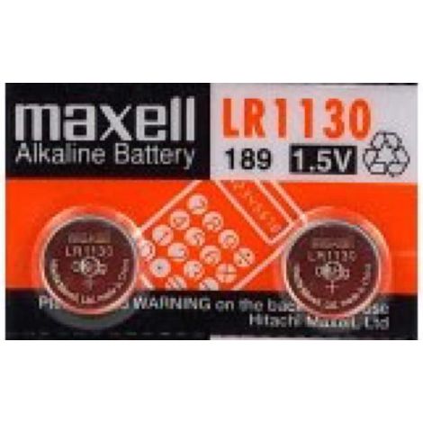 .2 piles Maxell LR1130 LR54.