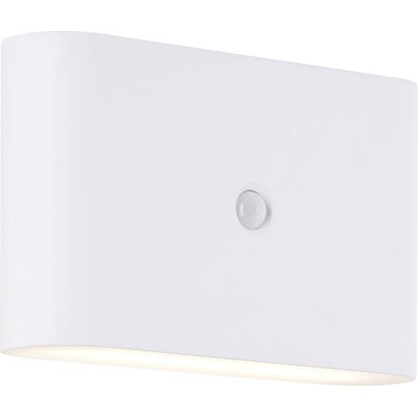 Brilliant Xino G80605/05 Applique LED extérieure avec détecteur de mouvement LED LED intégrée 34 W blanc (1/5)
