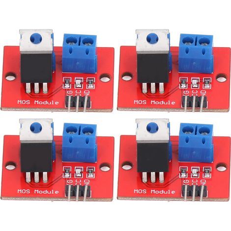 4-teiliges Treibermodul-MOS-Lesegerät-Zubehörset für Raspberry Pi 0-24V (1/5)