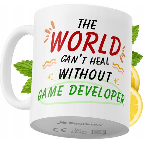 Lustige Kaffeetasse mit witzigem Textdesign für Spieleentwickler – ideal für Geburtstage, Namenstage und Feiertage. Hochwertige Tasse für besondere Anlässe im Homeoffice oder Büro. Farbe: Weiß, 330 ml