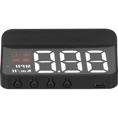 Affichage tête haute OBD2, projecteur de pare-brise, jauge multifonction, alarme, rappel de conduite en état de fatigue (1/5)