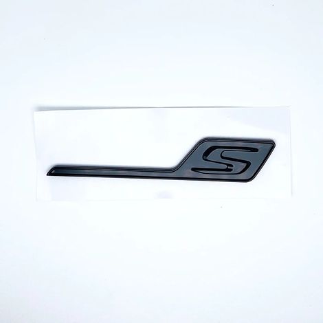 (S noir brillant) - Logo autocollant GLEV8 Biturbo 4matic+ pour voiture, côté coffre arrière W166 W167 (1/5)