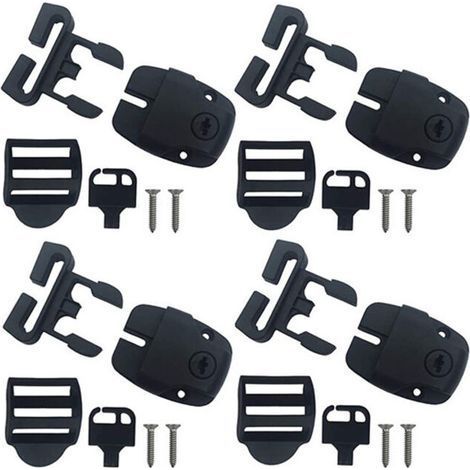 Kit de réparation de loquet de remplacement, pince de couvercle de spa, Kit de verrouillage à Clip de couvercle de spa (1/5)