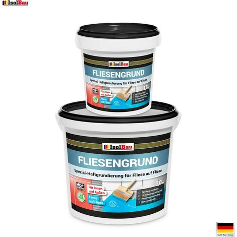 Fliesengrund 4,5 kg Fliese auf Fliese Haftgrund Quarzgrund Fliesengrundierung