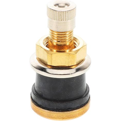 Tige de Valve de Camion Tubeless en Laiton Pneu Autobus TR575 (1/5)