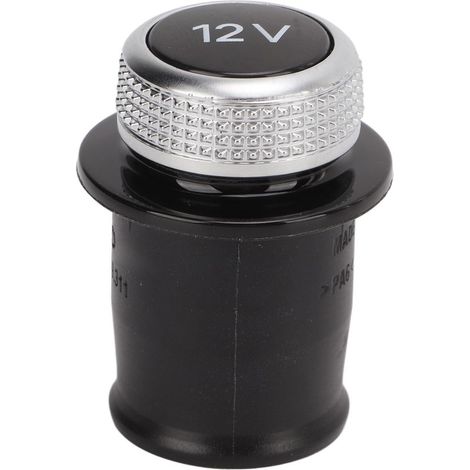Capuchon de Protection pour Allume-cigare de Voiture 4H0919311, 12V Chromé pour Prise D'allume-cigare de Voiture A3 A4 A6 A7 A8 (1/5)