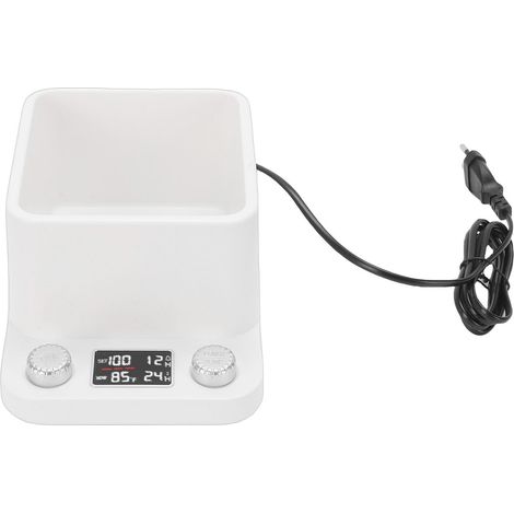 Bain-marie pour levain, Minuteur 198H, Chauffage uniforme 70-104°F, Pour bocaux jusqu'à 50oz, Blanc (1/5)