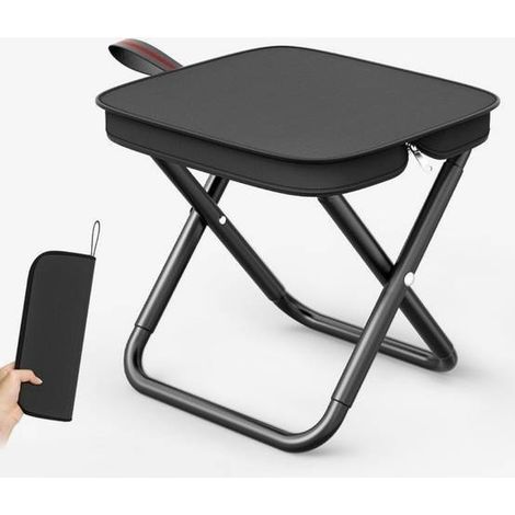 Tabouret Pliant Portable Chaise Camping Pliable Siege Peche pour Randonnée Jardin Pêche Barbecue Plage Voyage Extérieur