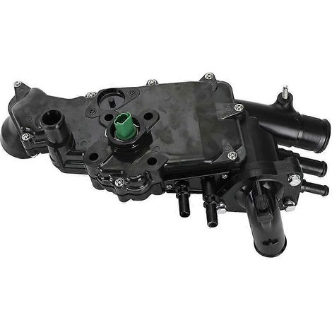Boîtier de thermostat avec capteur pour Peugeot Partner 2.0 HDI 1336.S4 9643211880 (1/5)