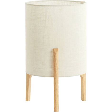 Light & Living - lampe de table - Litto - naturel - bois - lampe