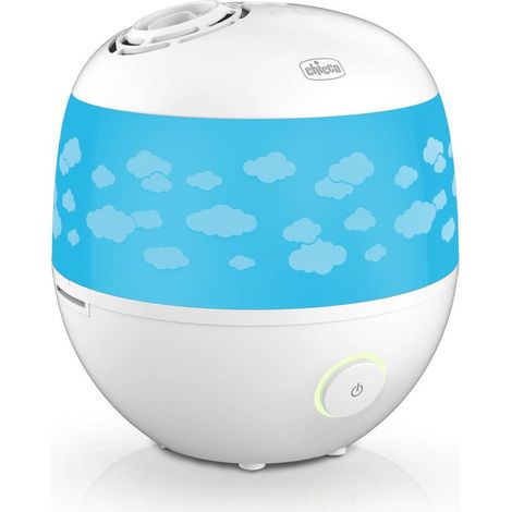 Chicco Humi Hot Advance humidificador Vapor Azul, Blanco