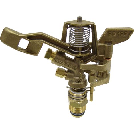 Irrigatore a settore rotante su supporto da 14 m 3/4".
