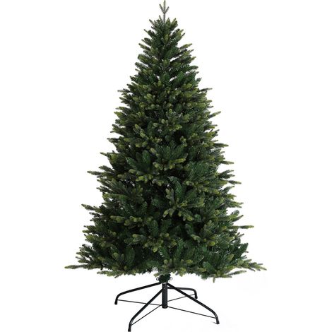 Svita – Arbre de Noël artificiel 150 cm – Aiguilles moulées par injection – 488 pointes – Support inclus – Aspect réaliste et durable