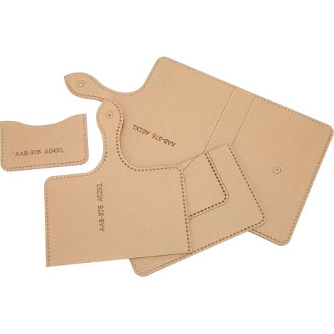 Acryl-Taschen-Schablonenset, Passtaschen-Musterherstellungs-Schablone, Laserschneid-DIY-Lederhandwerkswerkzeug (1/5)