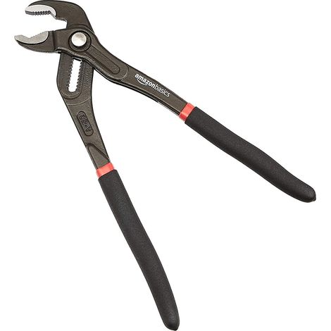 Pince à pompe à eau à dégagement rapide, joint coulissant rainuré de 12 po, Noir (1/5)