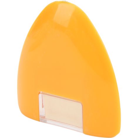 Tissu jaune à lignes nettes et au design triangulaire ergonomique. Cet accessoire de couture à faire soi-même convient aux couturiers professionnels et amateurs. (1/5)