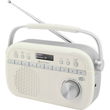 soundmaster DAB280BE Radio de table DAB+, FM beige X919462 (1/4)