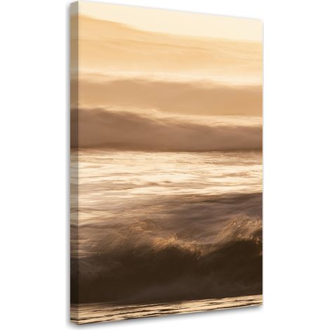 Tableau sur toile Dunes d'herbe Mer 40x60 (1/5)