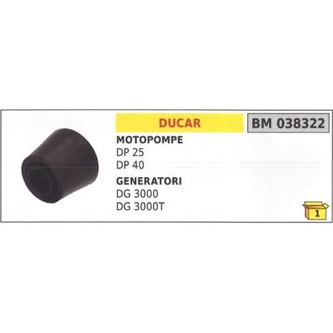 Antivibrante DUCAR per motopompa generatori di corrente elettrica 038322