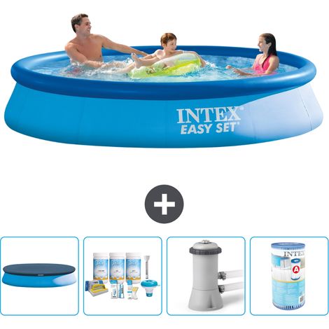 Intex Piscine Easy Set Ronde - 366x76 cm - 5-pièces S30586 (1/5)