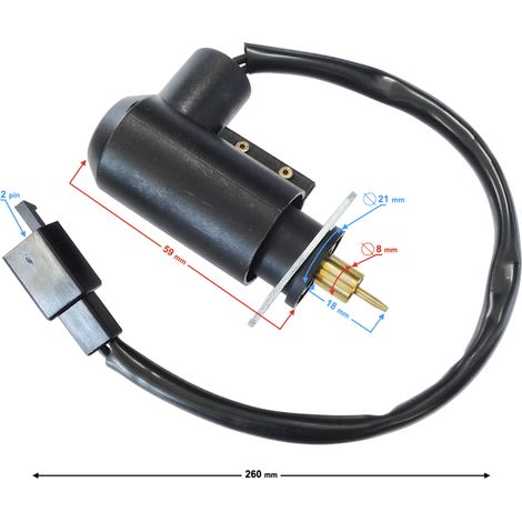 Starter électrique pour scooter Falcon 2T (1/2)