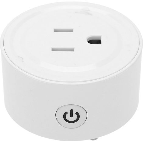Prise intelligente sans fil 10 A, compatible ZigBee 3.0, prise américaine, 100-240 V CA, commande à distance par application mobile ou PC. (1/5)