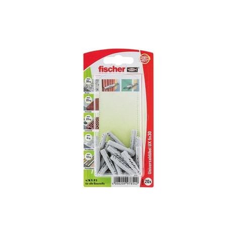 Fischer 20x  Tassello Universale  UX 5x30  - 97854