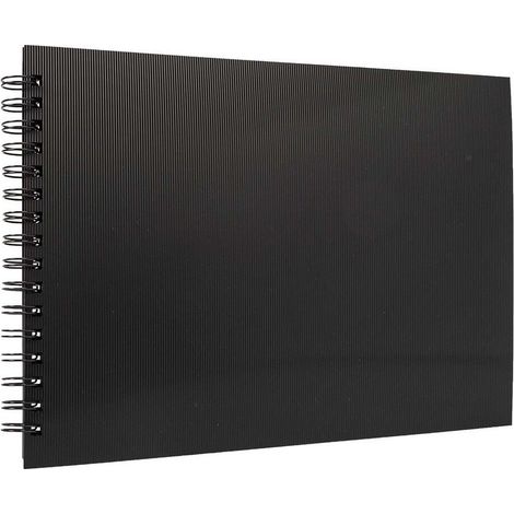 Album Photo 10x15 180 photos - Album Photo Traditionnel Noir – Album Photo Vierge de 60 pages – Carnet Photo Personnalisable – Album Photo Modela Noir – Fabriqué en France