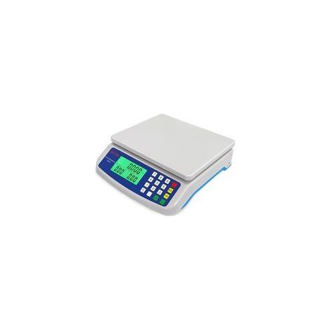 Balance numérique LCD, précision 30 kg/1 g, balance alimentaire commerciale, adaptée au pesage et au calcul des prix des aliments. (1/5)