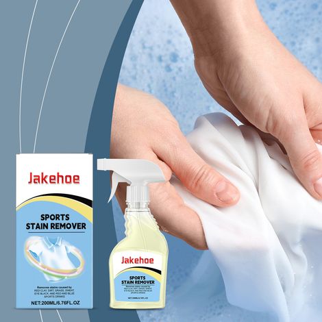 Sports stain remover, laundry stain remover, dirt remover, yellowing remover, penetrating agent, grease remover -- 200ml (1/5)