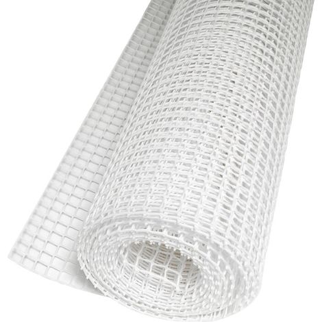 Rete plastica rete 1 cm - bianca - 1 x 3 m CUADRANET Nortene