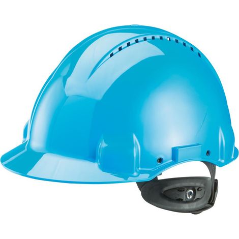 3M G3000 G30NUB Casque de protection EN 397, EN 12492, EN 50365 bleu (1/3)