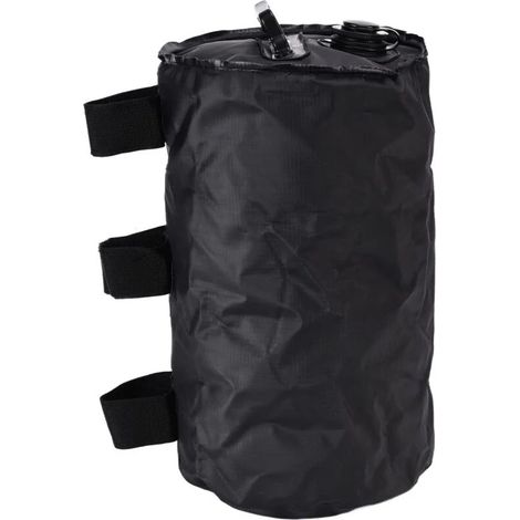 10L Canopy Eau Poids Sac Cylindrique Tente D'injection D'eau Sac De Sable pour Jardin Extérieur