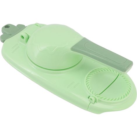 2-in-1 Ravioli-Maschine, einfach zu bedienen und schnell formbar, für Zuhause und Restaurants (grün). (1/5)