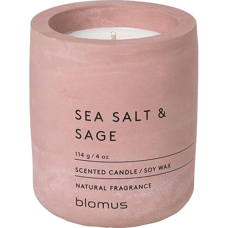 Bougie parfumée à la cire de soja Effet béton (1/4)