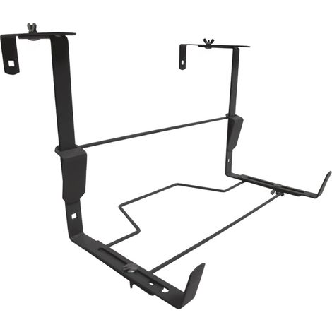 Support Jardinière Ergo Fer Plat Noir Essentis Louis Moulin (1/3)