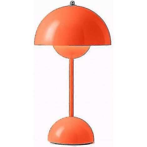 Lámpara de noche nórdica con forma de hongo - Lámpara de mesa LED con forma de capullo de flor, lámpara de mesita de noche USB para habitación de bodas, escritorio, etc. (1/5)