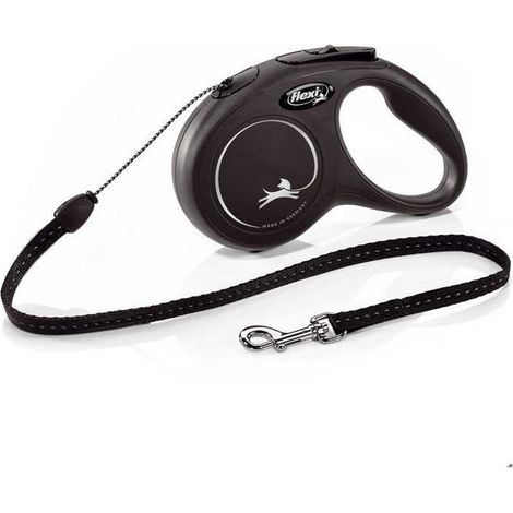 Correa para Perro Flexi New Classic 8 m Negro Talla M