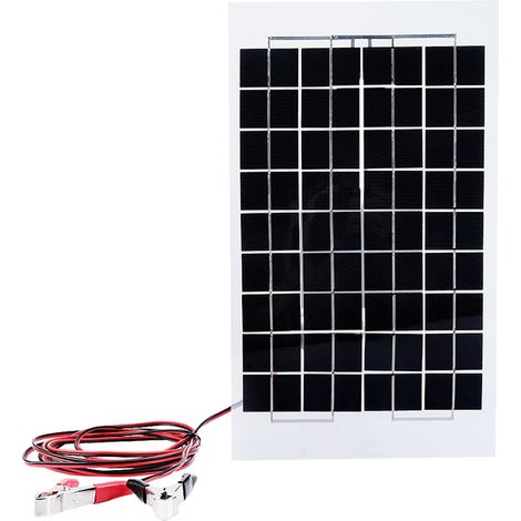 Chargeur solaire portable 18 V 10 W, dispositif d'alimentation solaire pour véhicule (1/5)