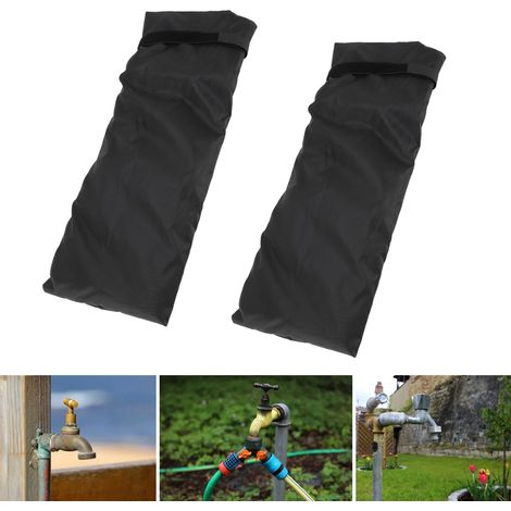 Couvercle antigel pour robinet d'eau, isolation des canalisations d'eau extérieures pour l'hiver, étanchéité, protection contre le givre, couvercle de protection pour robinet d'eau en hiver (1/5)