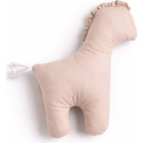 Lucky Horse Plüschtier aus weicher Baumwolle für Babys – Beige (1/5)