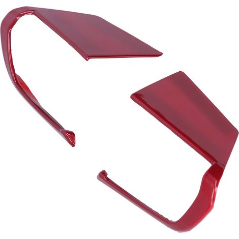 2-teiliges Set Lenkradabdeckungen (links und rechts) passend für Mazda 3/Axela 2020, Rot (1/5)