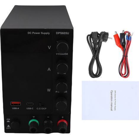 DPS605U 0-60V 0-5A 300W alimentation à découpage cc affichage à 4 chiffres LED haute précision réglable Mini (1/5)