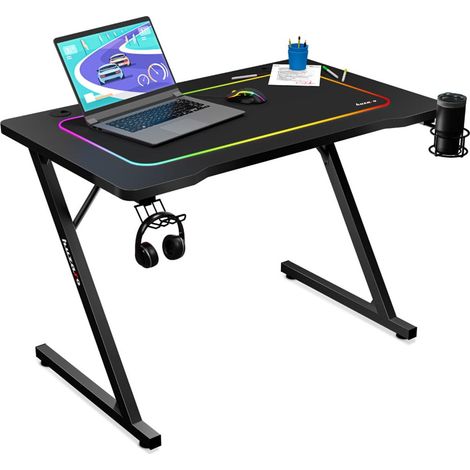 Scrivania da gioco Huzaro Hero 1.8 nera (1/5)