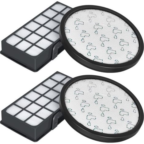 Filtres HEPA pour Rowenta X-Trem Power Cyclonic Modèle RO69XX RO7230EA RO7260EA,Filtre de Rechange Accessoires ZR006001 (1/5)