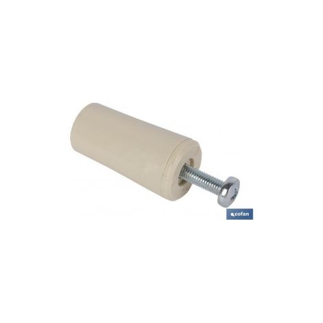 Pack 12 Jalousiestopper 40mm Elfenbein - 2 Einheiten