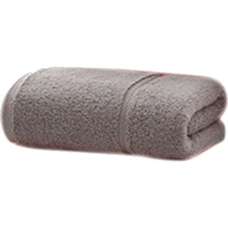 Badetuch/Handtuch aus Baumwolle, braun, 74 x 34 cm