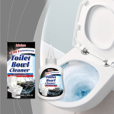 WC-Reiniger, Haushalts-WC-Reiniger, Duftend, Fleckenentferner, Geruchsentferner, Schaumreiniger – 100 ml -- BIEMMEDUE (1/5)