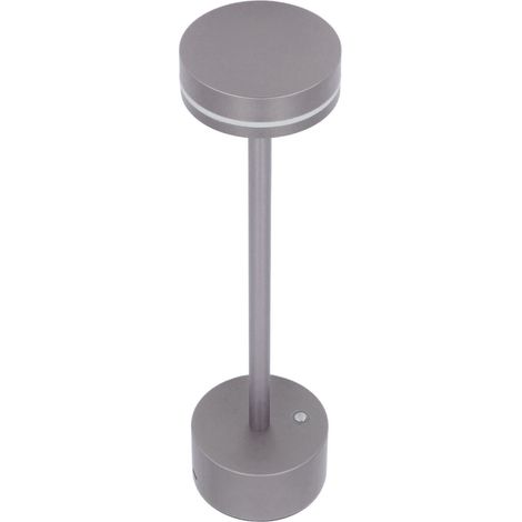 Lampe de table sans fil, 3 couleurs d'intensité, rechargeable, LED, avec commande tactile, idéale pour la maison, la chambre, le bureau ou la pause-café. (1/5)