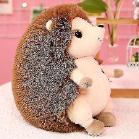 Weiches Plüschigel-Kuscheltier, beruhigendes Kuscheltier, Bettdekoration, bezauberndes Geschenk (1/4)